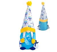 Generico Hanukkah Faceless Gnomes - White and Blue Swedish Tomte Toys | Creative Decorative Good Luck Hanukkah Decorations for Home, Table, Shelf, Living Room, Holiday Display