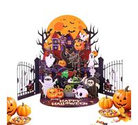 Genérico Happy Halloween Cards 3D Holiday Table Decoration Greeting