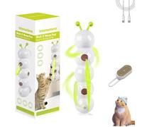 Genérico Happy Luna Cat Toy, Smart Motion Cat Toy with Worm Design, for Hunting, Jumping, and Interactive Play,Promotes Exercise & Mental Stimulation (C#1)