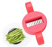 Genérico Haricot Français - Déchiqueteuse ergonomique pour haricots verts | Râpe multifonctionne déchiqueteur de Haricot Long d'acie