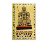 Genérico Harmony Success Card - Tai Sui for Festival | Copper Alloy Silk Screen Craft with 2026 Horse Year General Keepsake, Spring Luck Blessing Deck, Adults Women Family Travel Home Wealth