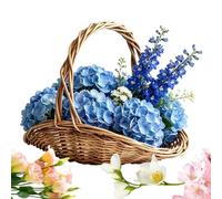 Generico Harvest Baskets Large Capacity Portable Hand Woven