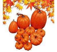 Genérico Harvest Pumpkins For Fall Rustic Orange Pumpkins 12X