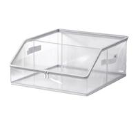Genérico Hat Box Storage - Holds 24 Caps Clear Headgear Organizer Case | 15.75 x 16.54 x 7.09 Inches (465g) | Holds up to 24 Caps with Window | Dust-Proof Zippered Stackable Storage