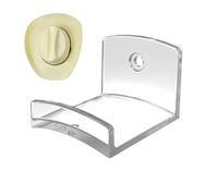 Genérico Hat Hooks 2024 - Acrylic Wall Sticky Cowboy Hat Holder | Adhesive Western Bohemian Decor Rack | Keeps Hats Shaped & Adds Personality To Bedroom Living Room Closet Entryway