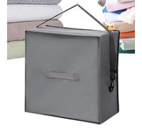 Genérico Hat Organizer, Cap Storage, Portable Holder Box, Carry Handle Container, Caps Storage for Wardrobe, Bedroom, Travel, Vacation, Trip, Closet, Apparel, Accessory, Organization, Gris, Se référer