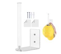 Genérico Hat Organizer, Clear Acrylic Cap Hanger, Wall-mounted Baseball Hat Rack, Sleek Display Holder With Strong Hooks, Modern Cap Organizer For Door, Closet, Wardrobe, Bedroom, Home Storage