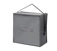 Genérico Hat Organizer Closet, Cowboy Hat Storage Case with Carrying Handles, Portable Holder Box for Wardrobe Bedroom Indoor Outdoor Use Travel and Home Organization 42x42x20cm