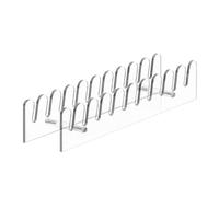 Genérico Hat Organizer, Hats Display Rack, No Install Baseball Cap Stand, Space Saving Shelf with Sturdy Design for Neat Storage, Table, Closet, Cloakroom, Entryway, Dresser, 13.7x2.68x2.72 Inches
