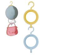 Genérico Hat Organizer Hooks - 9.45x5.31x0.98in Hat Organizer for Baseball Cap | Multifunctional Tie and Scarf Organizers | Hats Rack Set | 2 Closet Hats Storage | Space-Saving Organizers Hook