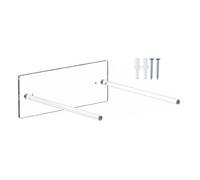 Genérico Hat Rack for Wall - Acrylic Hanger Hook for Entryway | Transparent with Strong Grip, Cowboy Hats Organizer, Bedroom Closet Tool, Garage Doorway Accessory, Portable RV Storage Solution