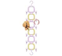 Genérico Hat Storage Rack, Over-the-Door Cap Organizer, Vertical Hat Holder with Hangers & Clips, Space-Saving Design, Durable and Adjustable, for Bedroom, Entryway, Home, RV, Dorm Rooms