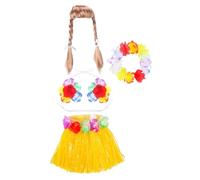 Genérico Hawaiian Decor, Geese Outfit, Wig Bikini Set, Tropical Wreath Accessories, Holiday Costume for Porch, Outdoor, Lawn, Patio, Front Yard, Summer Party, Home Decoration