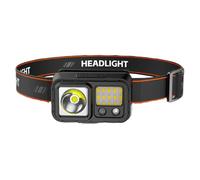 Genérico Head Lamp, Led Forehead Torch, 2.28x1.26x1.26 Inches Rechargeable High Lumen Beam with 5 Mode Brightness Design, Bright Headlight for Outdoor Use, Hiking, Camping, Running, Travel