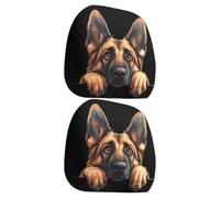 Genérico Head Rest Cover For Car, Animal Headrest Cover, Dog Seat Protector