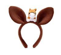 Genérico Headband Animal Ears - Playful Animal Headbands, Deer Antlers Headband Cosplay, Aanimal Cosplay Costume Headwear | for Christmas Carnival Theme Party Dress-Up Festival Holiday