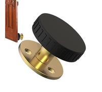 Genérico Headboard Wall Stoppers, Adjustable Anti-Shake Screws, 3.31x4.33in Threaded Furniture Protector, Noise-Reducing Stable Design, Easy Install Support for Bedroom Dorm Guest Room Use