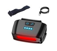 Genérico Headlamp Rechargeable, LED Sensor, 2.40x1.61x1.22 Inch Adjustable Light with 3 Levels, Bright Forehead Lamp with, Hiking Fishing, Home Accessories for Night Walking Tent Park Garden Work