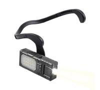Genérico Headlamp With Ear Hook - 3.94 Inch Hands Free Torch | ABS Rechargeable Led Battery - Rotatable Tail Magnet Sensor Light Enhances Safety For Nighttime Running Cycling Fishing