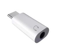 Genérico Headphone Adapter, Amplifier Speaker, Type C to 3.5mm Audio Adapter Plug and Play Design, Laptop Audio Adaptor Converter Compatible for Your Gadgets Sound System