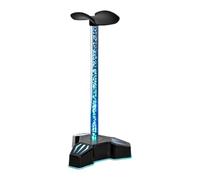 Genérico Headphone Stand - ABS 27.5cm, Headset Holder, Desk Accessory | RGB Lighting, Phone Charger Included, PC Accessory For Desktop, Table, Tabletop, Shelf, Office, Bedroom, Studio