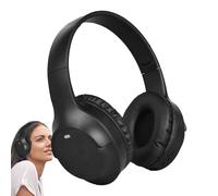 Genérico Headphones - Wireless Headphones | Noise Cancelling | Wireless Headset For Adults | Lightweight Over-Ear Soundproof | Foldable Travel Earphones For Home, Work, Airplane, Study Se