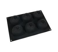 Genérico Heat Resistant Silicone Muffin Pan - 6-Cavity Blueberry Baking Mold | Food-Grade Cake Pudding Cookie Postre Pan, Silicona Baking Supplies For Kitchen Restaurant For Home Use
