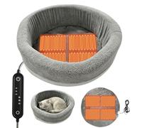 Genérico Heated Cat Bed 5V Adjustable - Temperature Winter Kitten Sofa | Heated Cat Bed | 5V Adjustable Temperature Winter Kitten Sofa | Warming Cat Bed Indoor | for Pet Parents Trainers Animal Love