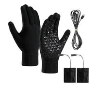 Genérico Heated Gloves, USB Rechargeable Winter Mittens, Touchscreen Compatible Design, Adjustable Thermal Control for Cycling, Hiking, Commuting, Snowboarding, Riding, 1pair