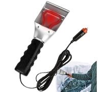 Genérico Heated Windshield Scraper - 11.02 * 3.94 * 1.77, Cord Electric Ice Scrapers, Ergonomic Anti-Slip Grip Squeegee | Reduced Cleaning Effort, For Car Windshield,for Winter Cold Weather