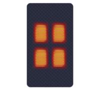 Generico Heating Cat Bed - 17.72x17.72 Inches, Pet Heated Pad, Comfortable | Lightweight Cat Warming Pad, Dog Blanket Pads For Fast Warming Of Animals, Indoor And Outdoor Use