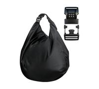 Genérico Heavy Duty Carrier, Hard Hat Bag, 18.5x16 Inches Pouch with Security Lock, Tough Nylon Fabric, Protective Gear Cover with Drawstring, Safety Equipment Case for Travel