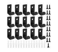 Genérico Heavy Duty Coat Hooks - 15 Pieces Screw Mount Coat Hanger Hooks