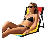Genérico Heavy-Duty Folding Floor Chair, Comfortable Space-Saving Seating | Floor Game Chair with Backrest for Apartment Dwellers Teens Travelers Living Room Camping Beach