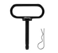 Genérico Heavy Duty Hitch Pins - 1/2 Inch Trailer Gate Lock Set, Lawn Mower Tow Attachment Fastener, Secure Locking Pin Hardware Kit, Outdoor Connector | Trailer Safety Locking Use, Mower Towing