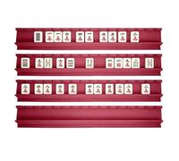 Generico Heavy Duty Pushers, Mahjong Rack and Combo Tool, Compact Non-Slip Lightweight Kit, Reusable Accessory, Portable Table Helper, for Adults Women Mother Family Home Party Holidays Traveling