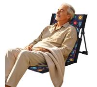 Genérico Heavy-Duty Reclining Floor Chair | Space-Saving Foldable Seat | Foldable Poolside Chair for Apartment Dwellers & Teens | Ideal Reclining Seat for Living Rooms, Camping & Beach