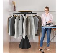Genérico Heavy Duty Rotatable Round Clothes Rack ， Floor-Standing Circular Garment Rack for Retail Display, Costume, Coat, or Underwear