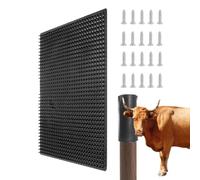 Genérico Heavy Duty Scratching Brush, Comfortable Cow Brush, Animal Grooming with Abs Build, Compact Pet Comb, Shedding Comb with Sturdy Design, Farm Tool for Cows Dogs Cattle