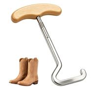 Genérico Heavy Duty Shoehorn, Non Slip Grip Adjustable Handle | 21cm Long Shoe Horn with Sturdy Design, Sock Remover and Boot Puller Aid for Women, Adults and Seniors at Home or While Trave
