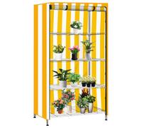 Genérico Heavy Duty Storage Rack Cover, Waterproof Dustproof Wire Shelf Protector, Organizer Kitchen, 91x45x182cm Pantry, Garage, Outdoor, or Closet Ensures Items Remain Safe Maintaining