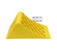 Genérico Heavy Duty Wheel Chocks - Rubber Tire Stopper Wedge, Trailer SUV Truck Car Wheel Holder, Non-Slip Grip Design Safety Equipment | for Trucks