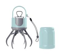 Generico Heces de perros - Animales domésticos con seis garras - Recogedor manual para heces de perro, para pequeño mediano tamaño exterior, jardín, patio, césped, paseo, camping, viajes