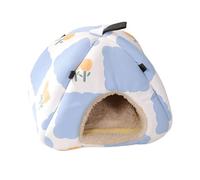 Genérico Hedgehog Bed - Semi-Enclosed Sleeping Dome Sack, Hangable Hammock Warm Hamster Nest For Chinchilla | Small Animal Ferret Mice Bird Home Living Room Warm Sleeping Sack Non-Slip Ventilated