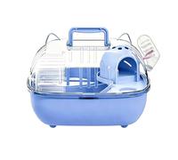 Genérico Hedgehog Carrier,Clear Habitat Case with Water Bottle 10.8x8.7x7.9in | Small Animal Habitat Box | for Small Animals Gerbils Chinchilla Outdoor Travel Home Sleeping