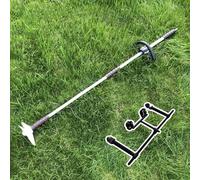 Genérico Hélice de Taladro inalámbrica para Kayaks y Tablas de Paddle Surf, Motor de Arrastre portátil de Metal, balsa de Emergencia, Flotador, Motor de Barco con Soporte, L-125 cm (49,25")