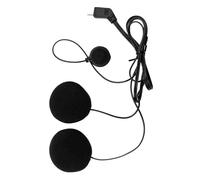 Genérico Helmet Headset Microphone | Communication Headset Microphone For Helmet | Ideal Noise Cancelling Audio System 10 Pin Waterproof For Women Men Teens Adults Cycling