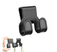 Genérico Helmet Hook - Riding Shopping Bags Storage Hanger, Motorcycle Organizer Hooks with Heavy Duty Load Bearing, Handlebar Mount, Security Luggage Clip, Aluminium Alloy Holder for Commuting Daily