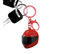 Genérico Helmet Keychain 3D Mini Cool Realistic Helmet Light-Up Keychain | Men Motorcycle AccessoriesHelmet Keychain 3D Mini Cool Re Boys Lovers Motorbike Riders Trailer Riding Anniversaries Birthdays