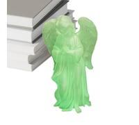 Genérico Helpful Design: Angel Figurines Automatically Absorb Natural Light Throughout Whole Daytime, Cast Soft and Not Glaring Soft Night Glow When Surrounding Light dims Gradually, Foster a Peace